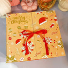 Orangefarbener Überraschungs-Adventskalender für das neue Jahr 2025