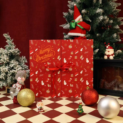 Adventskalender mit roter Blindbox